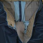 Theory  Women's Velvet Relax Straight Pant, Blueberry, Size 16, NWT Photo 8