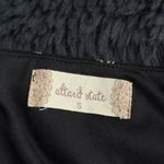 Altar'd State Altar’d State Black Puff Long Party Casual Sleeve Midi Square Neck Dress Small Photo 1