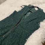 Bardot  Lace Illusion Sheath Dress in Green Size 6 Photo 8