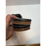 Veronica Beard Salton Knott Black Leather Slides Sz. 12 Photo 6