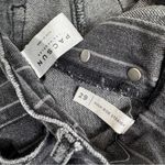 PacSun  High Rise Straight Black Pinstripe Denim Jeans Women’s Size 29 Photo 4