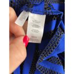 Calvin Klein  Mesh Stripe Tunic Swim Drawstring‎ Pockets Cover-Up Size Photo 8