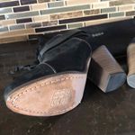 Rag and Bone Harrow Black suede booties 39 Women’s Size 8.5 Chunky Boots Photo 9