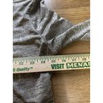 Susan Graver Women Open Front Size XS Lightweight Cardigan Long Sleeve Metallic Photo 4