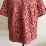 H&M Coral Layering Blouse Women’s Medium Dressy Top Office Wear Evening Party Photo 8