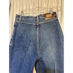 Lawman High Waisted Jeans Rare Womens Button Fly Western Mom Jeans Dark Wash Blue Size 30 Photo 5