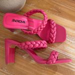 Soda Braided Square Heels Photo 0