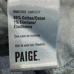 Paige Amari Denim Cuffed Hem 3" Shorts Size 27 #1226645 Dark Wash Photo 5