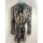 City studio Black/Paisly Dress.‎ Size M Black Size M Photo 1