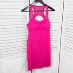 Fabletics Tropez Sleeveless Open Racer Back Athletic Dress Magenta Pink Small Photo 8