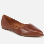 Zodiac Hill flats cognac leather pointed toe size 7 Photo 1
