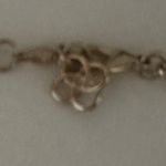 Triple 3 Strand Necklace with Intersecting Celtic Knot Stations Gold Tone Photo 5