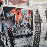 YFM Las Vegas Themed Slightly Cropped Long Sleeve Sweater Size M Photo 1