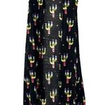 Southern Stitch Black Cactus Print Duster Sleeveless Festival Western S/M Photo 0