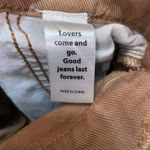 PacSun Baggy Brown Pleated High Rise Jeans Size 28 Photo 5