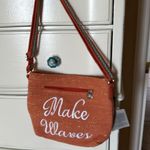 America & Beyond Make Waves bag NWT Orange Photo 8
