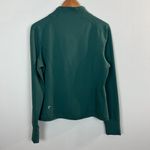 Zyia  Active Athletic Jacket‎ XXL Green 1/2 Zip Pocket Long Sleeve Top Photo 4