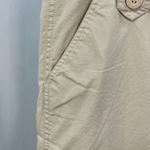 Sandro  Womens 12 Tan Capri Cargo‎ Shorts Cotton Summer Beach Vacation Designer Photo 4