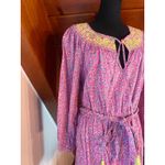 J.Crew Embroidered Romper - Pink Vines Block Print sz 10 Photo 11