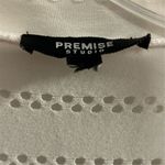 Premise Women's Ivory Open Knit Cardigan Sweater Size M Lightweight Photo 7