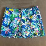 Lilly Pulitzer Colette Knit Skort Social Sunset Borealis size 10 Photo 1