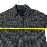Nicole Miller Women's black/white Button-Down Tweed Jacket/Blazer, Size M Photo 12