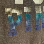 PINK - Victoria's Secret Vintage Y2K  Wish For Pink Gray Blue Rhinestone Hoodie Smal Photo 5