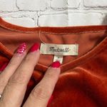 Madewell  oversize velvet blouse Photo 3