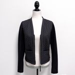 Lululemon  Black And Again Quilted V Neck Zip Up Cardigan Jacket 4 Lightweight Photo 4
