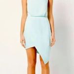 Elliatt  Camo Asymmetric Satin Cocktail Dress, Size Medium, $148 Photo 2