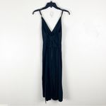 Finders Keepers   Black V-Neck Belted Waist Spaghetti Straps Jumpsuit Small Photo 1