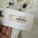 Paige  Skyline Ankle Peg Optic White Straight Leg Jeans Size 31 Photo 8