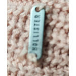 Hollister  Blush Pink Ribbed Knit Sweater Cozy Pullover Crewneck Fall Winter XS‎ Photo 8