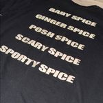 Urban Outfitters 🖤✨ UO•Spice Girls OverSized Sparkle TeeShirt•Size:Medium✨🖤 Photo 8