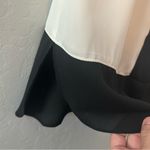 ⭐️I.N. studio white and black colorblock short sleeve blouse size XL Photo 10