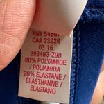 Victoria's Secret The Knockout Twist Blue Bandeau Bikini Top Size 36DD s… Photo 6