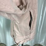 Free People  oversized quilted blush‎ pink jacket Photo 4