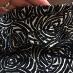 Anthropologie  Elevenses Black/White Rose Skirt Photo 5