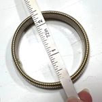 Vintage Monet Womens Bracelet Gold Tone Stretchy Flexible Fashion Jewelry Photo 7