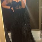 Windsor Ruth Formal Lace Tulle Ruffled Dress Photo 2