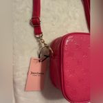 Juicy Couture Juicy Pink Emboss Bestsellers Chain Up Camera Crossbody Bag$79 Photo 4
