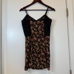 Free People Intimately Floral Black Lace Slip Dress Sz Large Festival Lingerie Photo 7