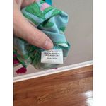 Escapada Living Off Shoulder Tropical Tassel Dress Turquoise Pink Green Large Blue Photo 4