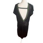 Pitusa V Back Dress in Black Petite Size undefined Photo 3