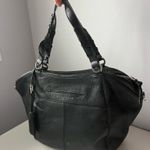 Sanctuary Black Softwear Leather Tote Crossbody Satchel Bag Convertible Tassel Photo 1