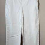 Spanx  Twill Crop Wide Leg Pants Womens SP Small Petite Beige Cream Pull On Photo 0