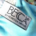 Becca  colorful swimsuit top size Large Photo 5