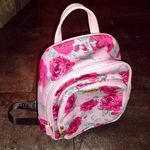 Betsey Johnson New! Luv by  Pink Floral Backpack Photo 2