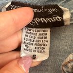 VINTAGE | Blue Boxy Denim Short Sleeve Western Shirt | Size Small Photo 3