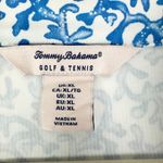 Tommy Bahama  Golf Tennis Half Zip Pullover Size XL Coral Reef Pockets Cuffins Photo 4